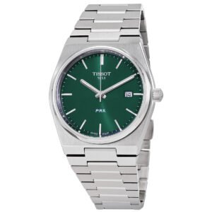 TISSOT PRX T-Classic Quartz Green Dial Men's Watch T1374101109100