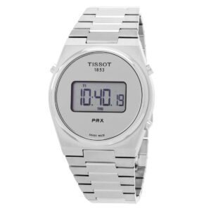 PRX Digital Quartz Silver Dial Men's Watch T1374631103000 - luxury watch