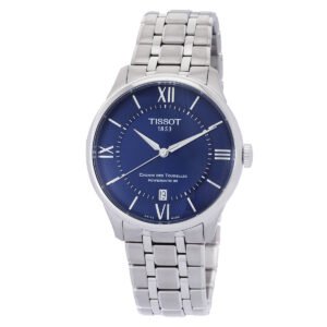 TISSOT Chemin Des Tourelles Automatic Blue Dial Men's Watch T1398071104800