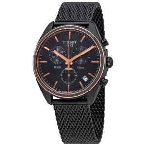 Tissot PR 100 Chronograph Black Dial Men's Watch T101.417.23.061.00