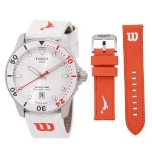 Tissot Seastar 1000 Wilson WNBA Quartz White Dial Unisex Watch T1204101701100