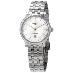 Tissot Carson Automatic Silver Dial Ladies Watch T122.207.11.031.00