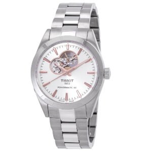 Tissot Gentleman Powermatic 80 Open Heart Automatic Silver Dial Watch T127.407.11.031.01