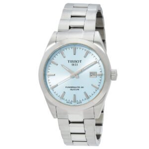 Tissot Gentleman Powermatic 80 Automatic Ice Blue Dial Watch T127.407.11.351.00