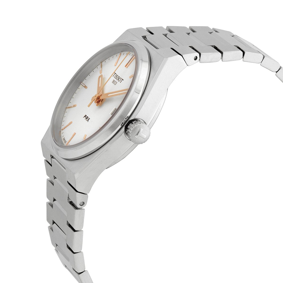 Tissot PRX Quartz Silver Dial Ladies Watch T1372101103100 - Image 2