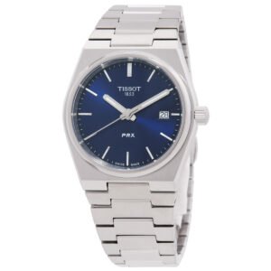 Tissot PRX Quartz Blue Dial Unisex Watch T1372101104100
