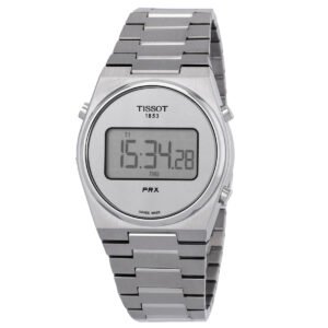 Tissot PRX Digital Quartz Silver Dial Watch T1372631103000