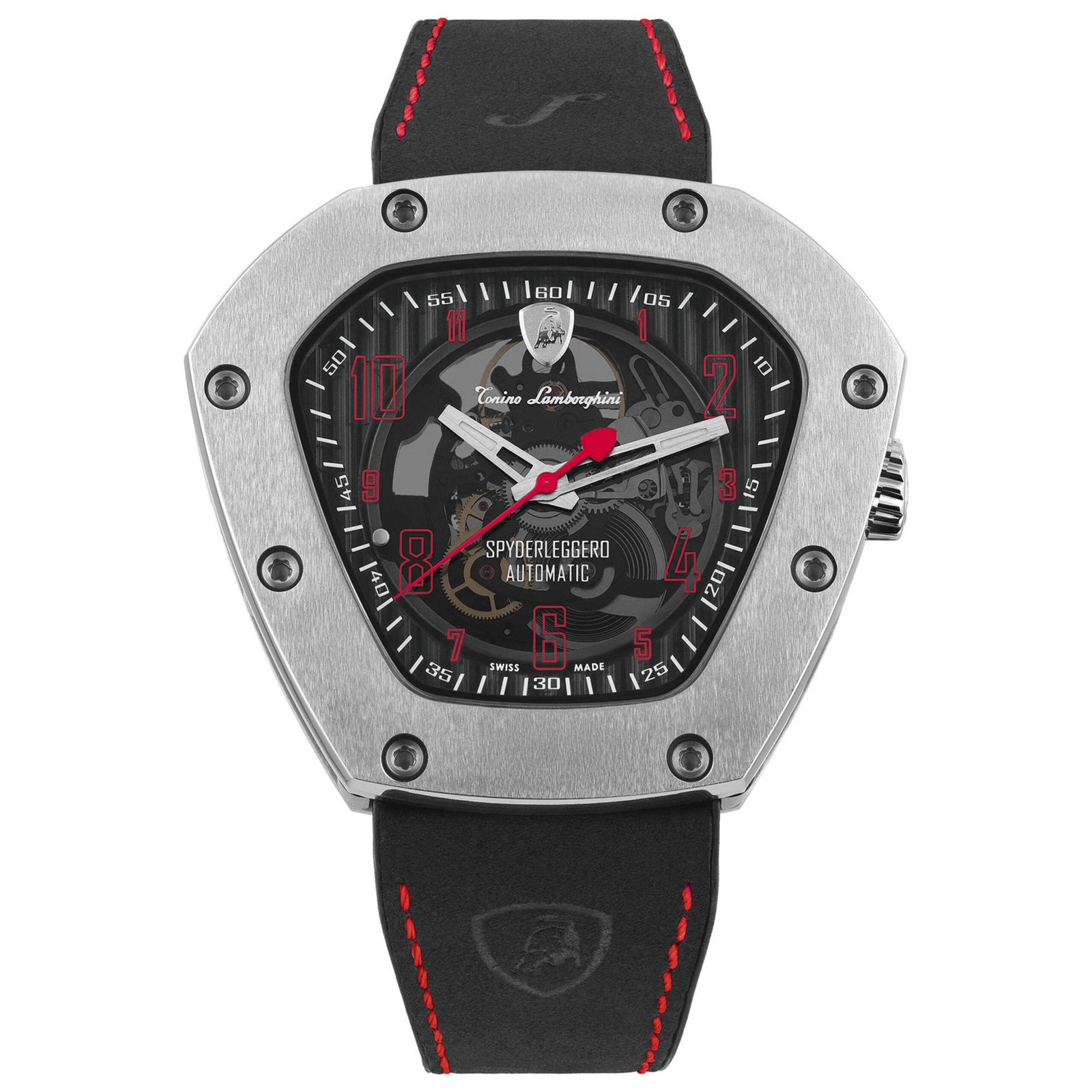 Spyderleggero 51.5mm Black Dial Men's Automatic Watch TLF-T06-2