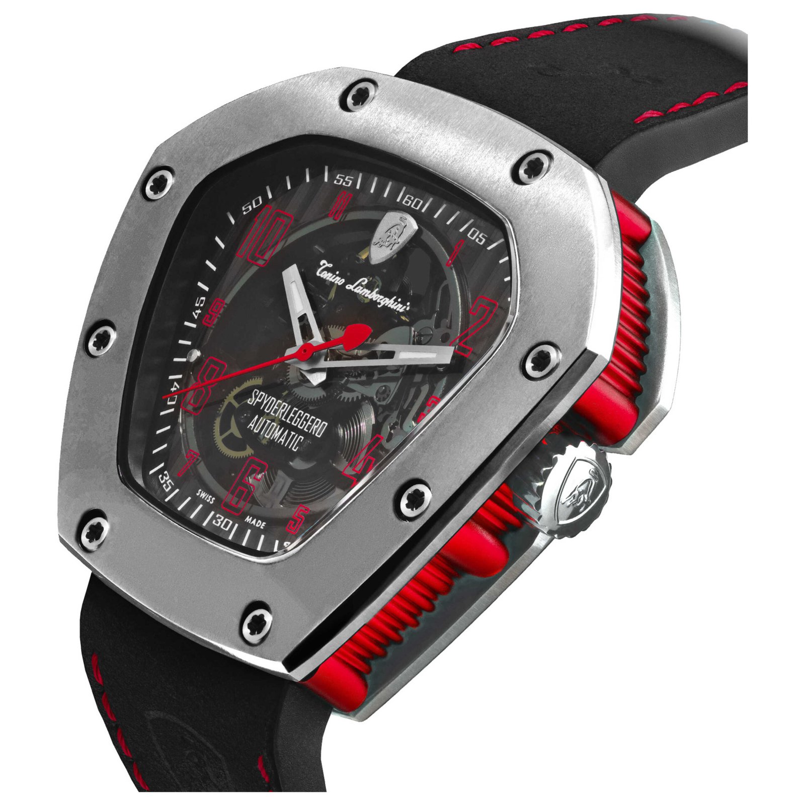Spyderleggero 51.5mm Black Dial Men's Automatic Watch TLF-T06-2 - Image 2