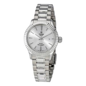 Tudor Style Automatic Silver Dial Ladies Watch 12110-SVSS