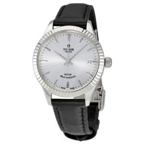 Tudor Style Automatic Silver Dial Ladies Watch 12310-SVLS