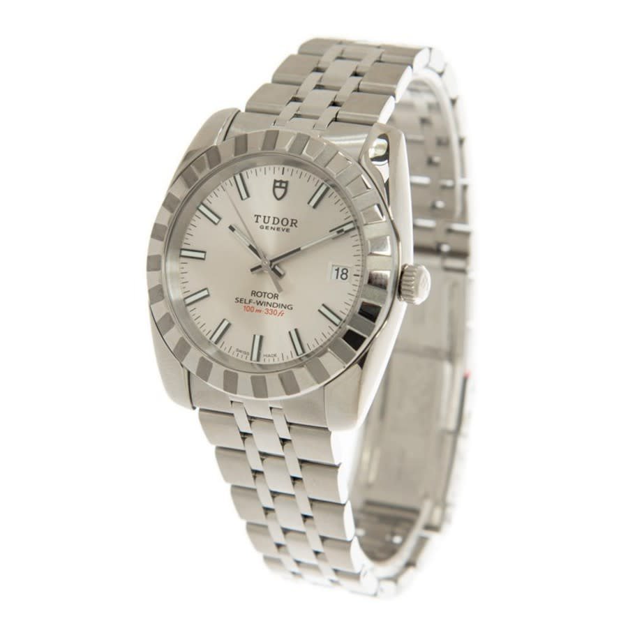 Tudor Classic Automatic Silver Dial Men's Watch 21010-62580-SV - Image 4