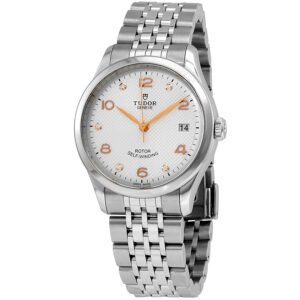 Tudor 1926 Automatic 36 mm Diamond Silver Dial Ladies Watch M91450-0003
