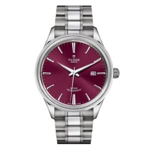 Tudor Style Automatic Burgundy Dial Men's Watch M12700-0011