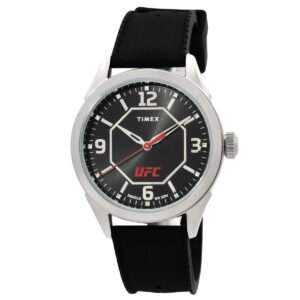 Timex UFC Street Quartz Black Dial Men's Watch TW2V56100 - luxury watch