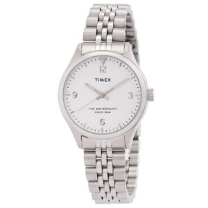 Timex Waterbury Traditional Quartz White Dial Ladies Watch TW2R69400