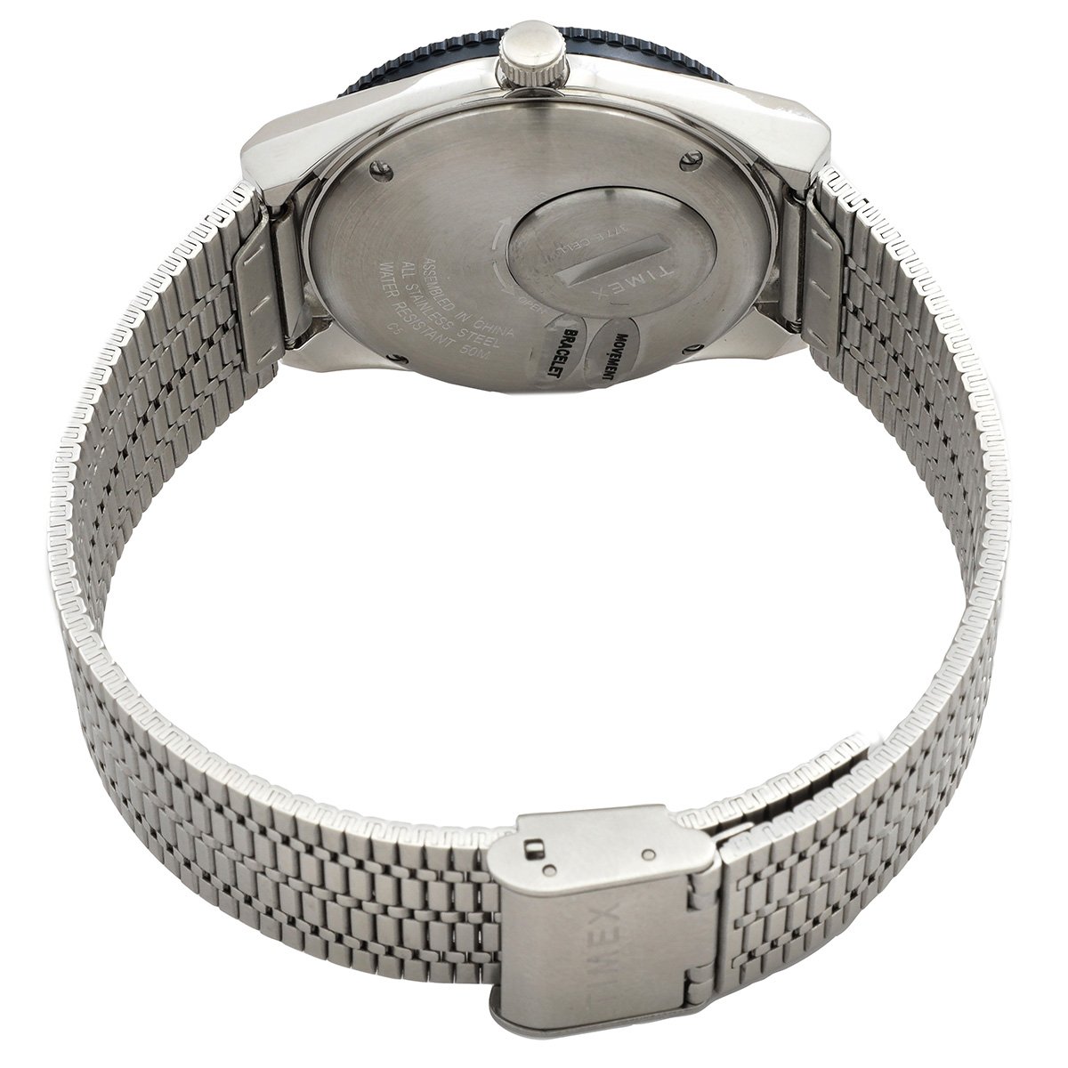 Timex Q Timex Reissue Quartz Blue Dial Pepsi Bezel Watch TW2T80700ZV - Image 3