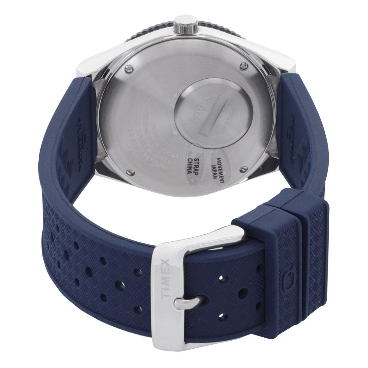 Timex Q Timex Quartz Blue Dial Pepsi Bezel Men's Watch TW2V32100 - Image 3