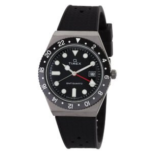Timex Q Timex Quartz Black Dial Men's Watch TW2V38200