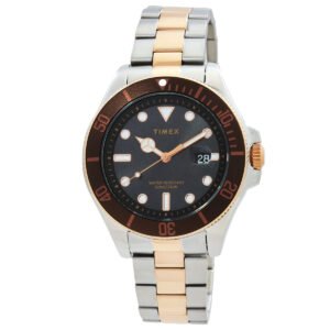 Timex Harborside Coast Quartz Black Dial Men's Watch TW2V42100VQ