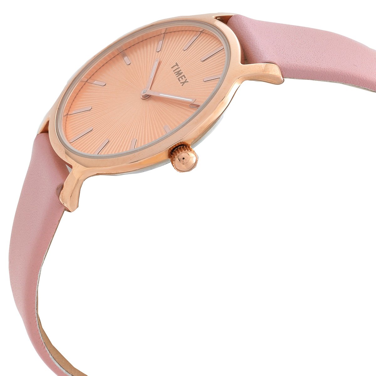 Timex Transcend Quartz Rose Gold Dial Ladies Watch TW2V66900VQ - Image 2