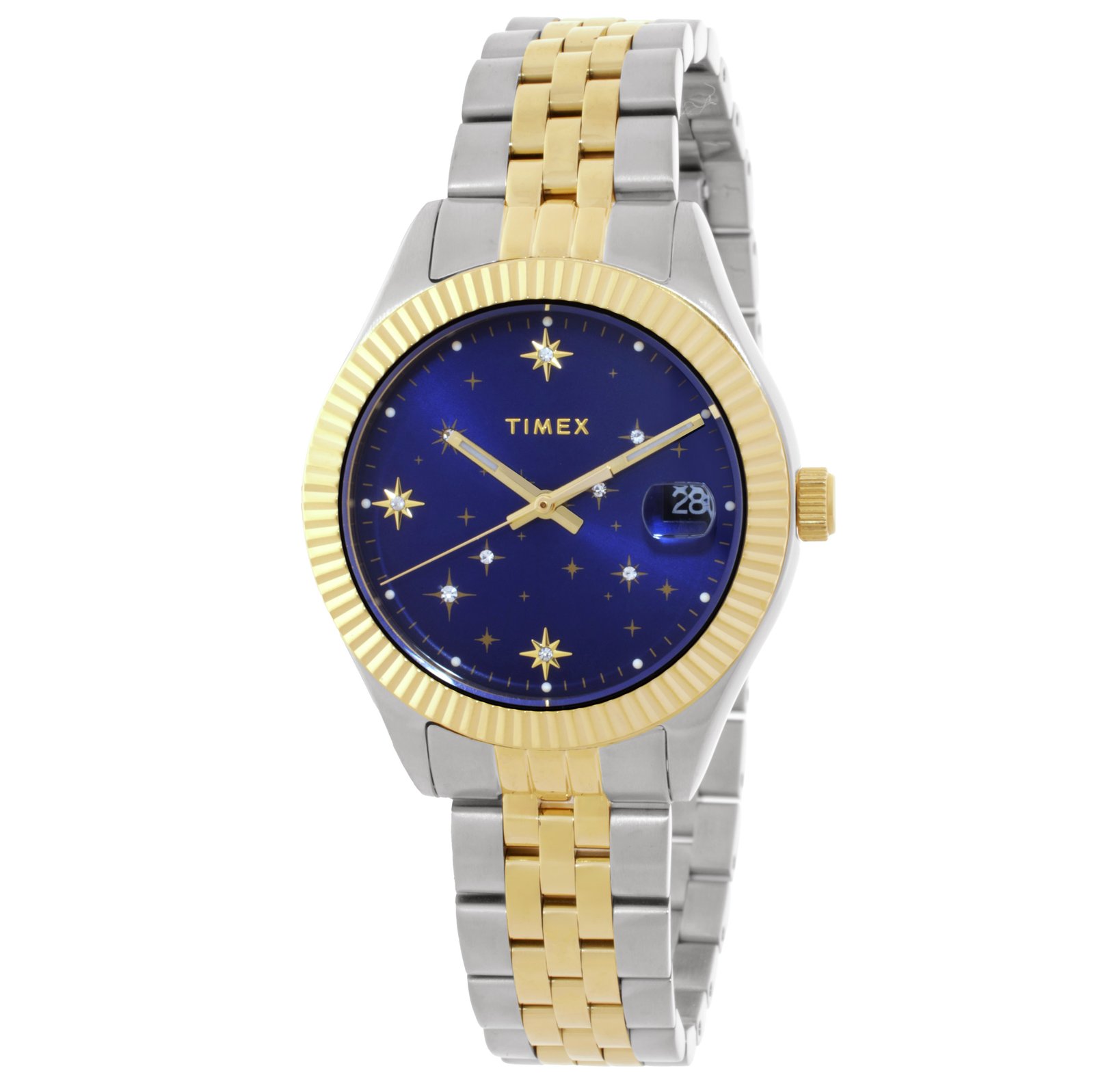 Timex Celestial Legacy Quartz Blue Dial Ladies Watch TW2W21800 - Image 3