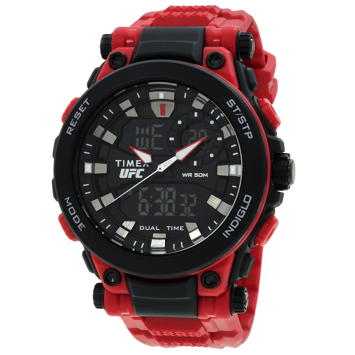 Timex UFC Impact Quartz Analog-Digital Black Dial Men's Watch TW5M53000