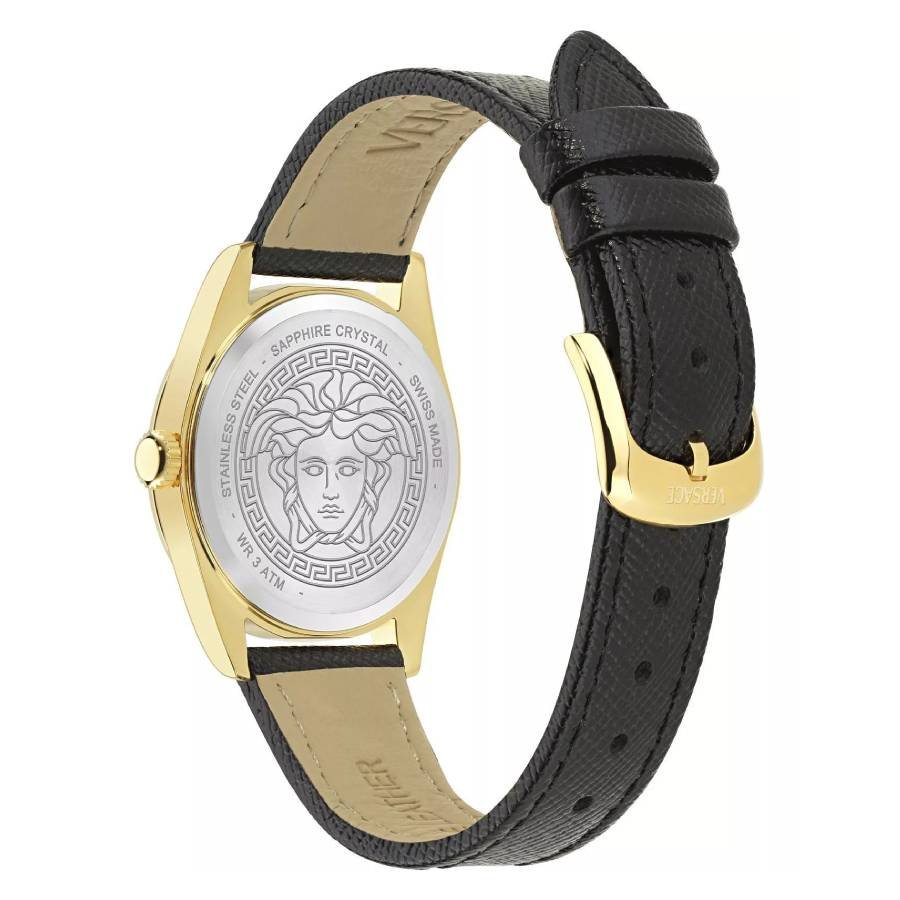 Versace Millenyium Quartz Black Dial Ladies Watch VE0E00125 - Image 2