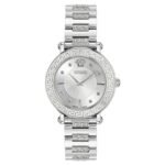 Versace Greca Sphere Quartz Silver Dial Ladies Watch Box Set VE9C00324