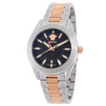 Versace V-Code GMT Quartz Black Dial Men's Watch VEAFA0624