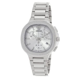 Versace V-Chrono Square Chronograph Quartz Watch VEVCA0424
