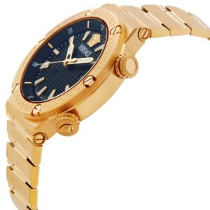 VERSACE Greca Logo Quartz Black Dial Men's Watch VE8G00624