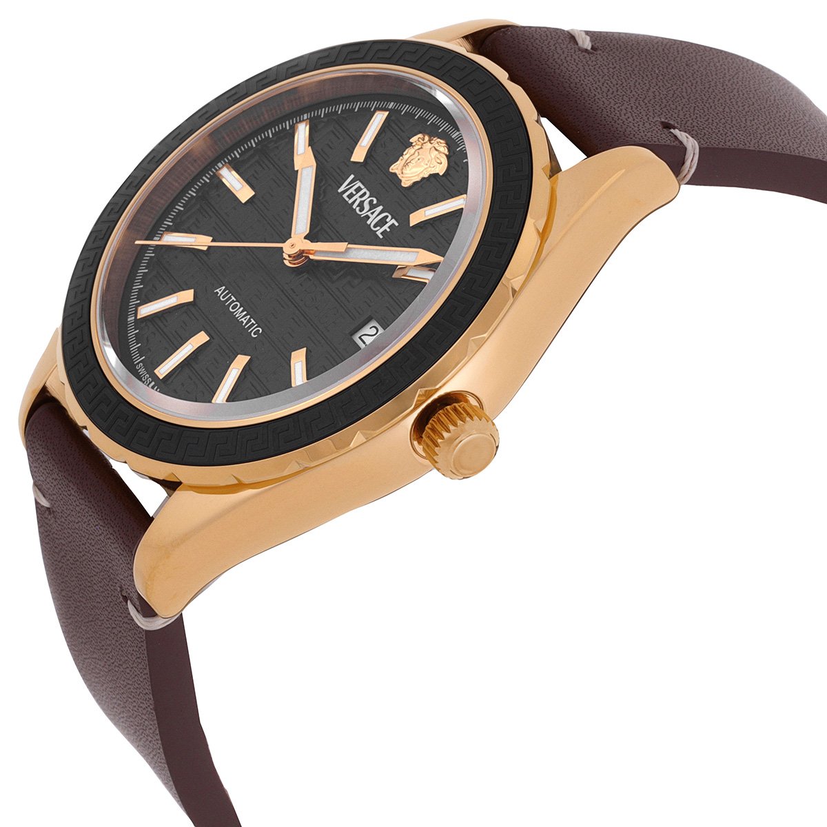 VERSACE Hellenyium Automatic Black Dial Men's Watch VEQCA0224 - Image 2