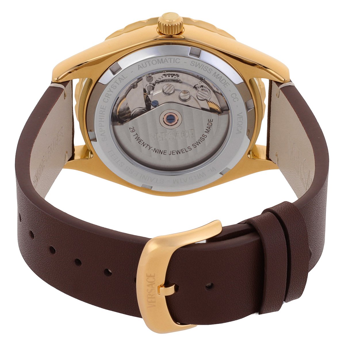 VERSACE Hellenyium Automatic Black Dial Men's Watch VEQCA0224 - Image 3