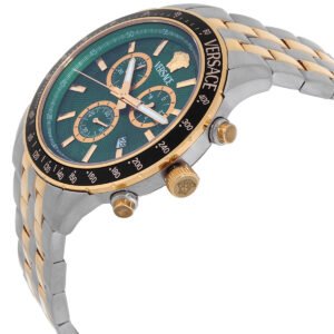 VERSACE Sport Chrono Quartz Green Dial Men's Watch VEZCA0524