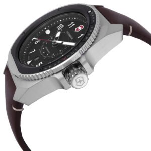 VICTORINOX Journey 1884 Quartz Black Dial Men's Watch 241976.1