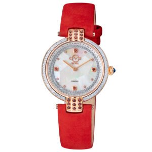 GV2 by Gevril Matera Diamond Mother of Pearl Dial Ladies Watch 12804