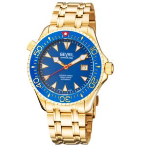 Gevril Hudson Yards Automatic Blue Dial Men's Watch 48805