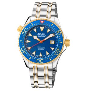 Gevril Hudson Yards Automatic Blue Dial Men's Watch 48803