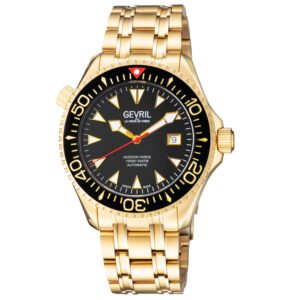 Gevril Hudson Yards Automatic Black Dial Men's Watch 48804