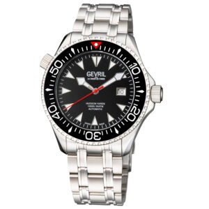 Gevril Hudson Yards Automatic Black Dial Men's Watch 48800