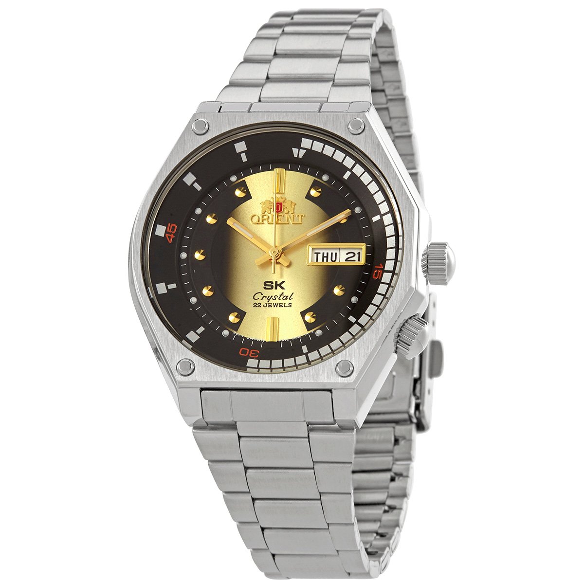 Orient SK Automatic Gold Dial Men's Watch RA-AA0B01G19B