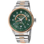 GV2 by Gevril Giromondo Quartz Green Dial Men's Watch 42304B