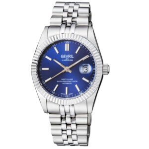 Gevril West Village Automatic Blue Dial Men's Watch 48900