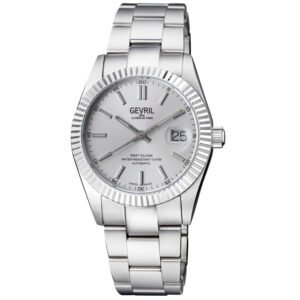 Gevril West Village Automatic Silver Dial Men's Watch 48922
