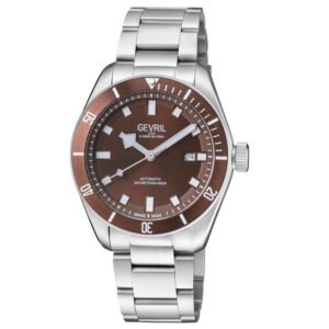 Gevril Yorkville Automatic Brown Dial Men's Watch 48607