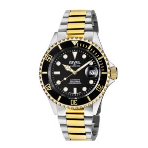 Gevril Wallstreet Automatic Black Dial Men's Watch 4855A