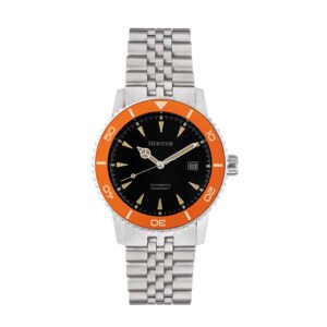 Heritor Hurst Black Dial Automatic Men's Watch HERHS1903
