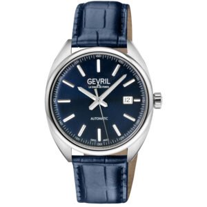 Gevril Five Points Automatic Blue Dial Men's Watch 48701A