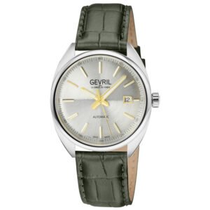 Gevril Five Points Automatic Silver Dial Men's Watch 48702A